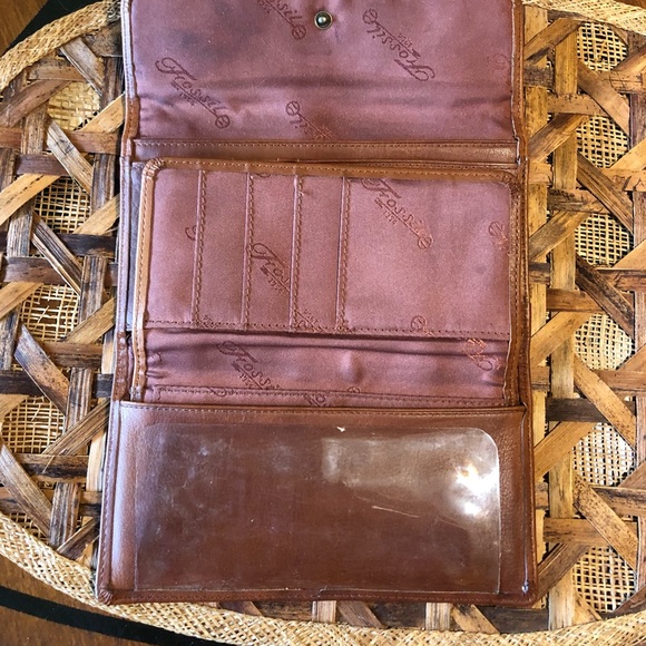 Fossil Long Wallet Purse in Camel Gorgeous! - Picture 8 of 8